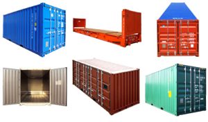 Type of containers used in Maritime Transport