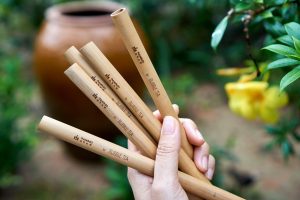 Sending bamboo straws to Hong Kong