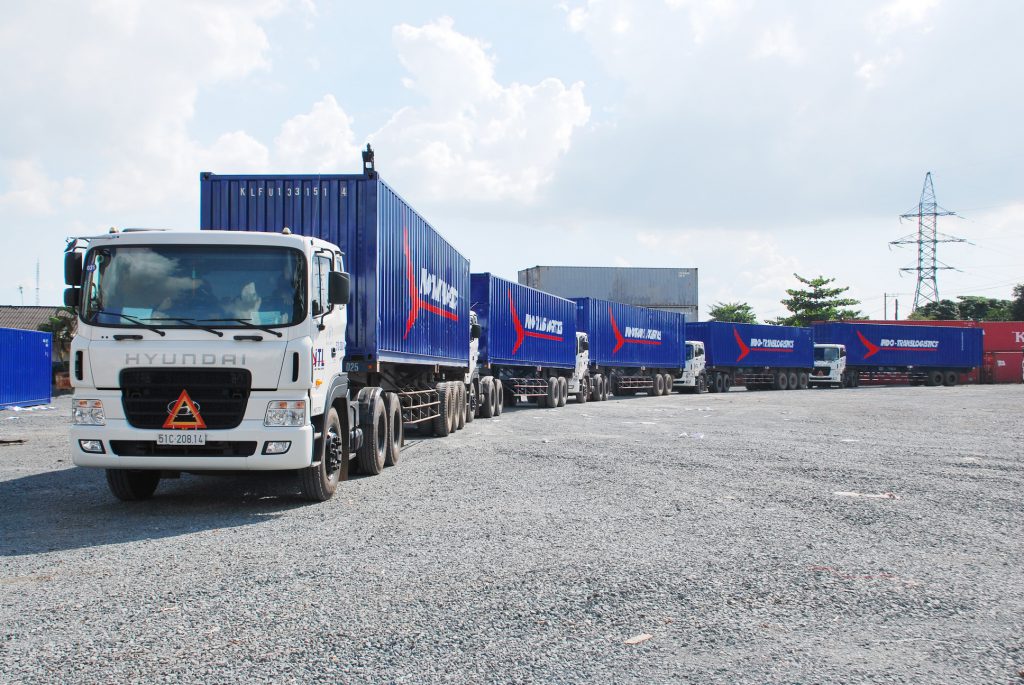 Vận chuyển container đường bộ