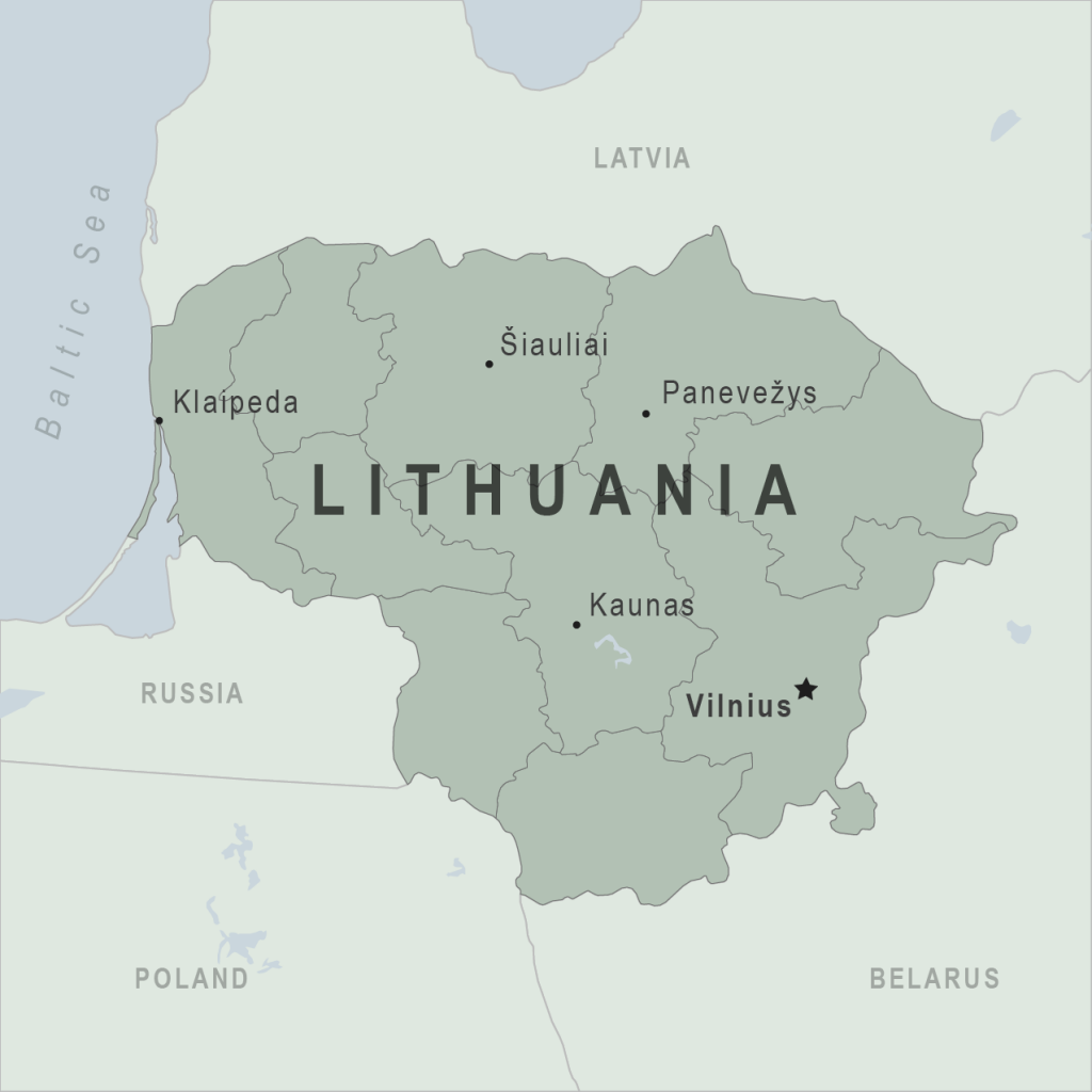 Vận chuyển hàng hóa đi Lithuania (Litva) nhanh chóng, tiết kiệm