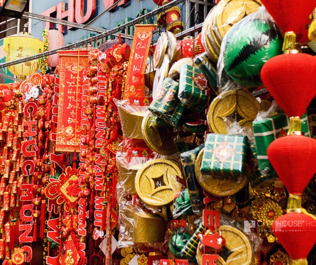 Gửi đồ trang trí Tết đi Mỹ nhanh rẻ uy tín