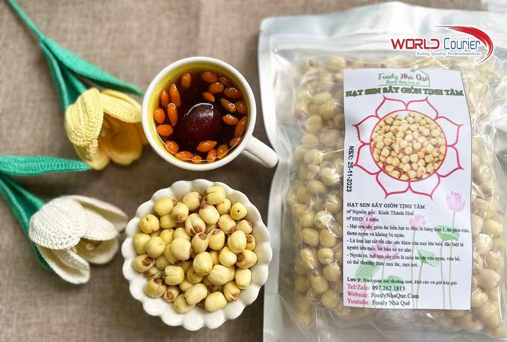 Dịch vụ gửi hạt sen đi Hồng Kông nhanh chóng, an toàn