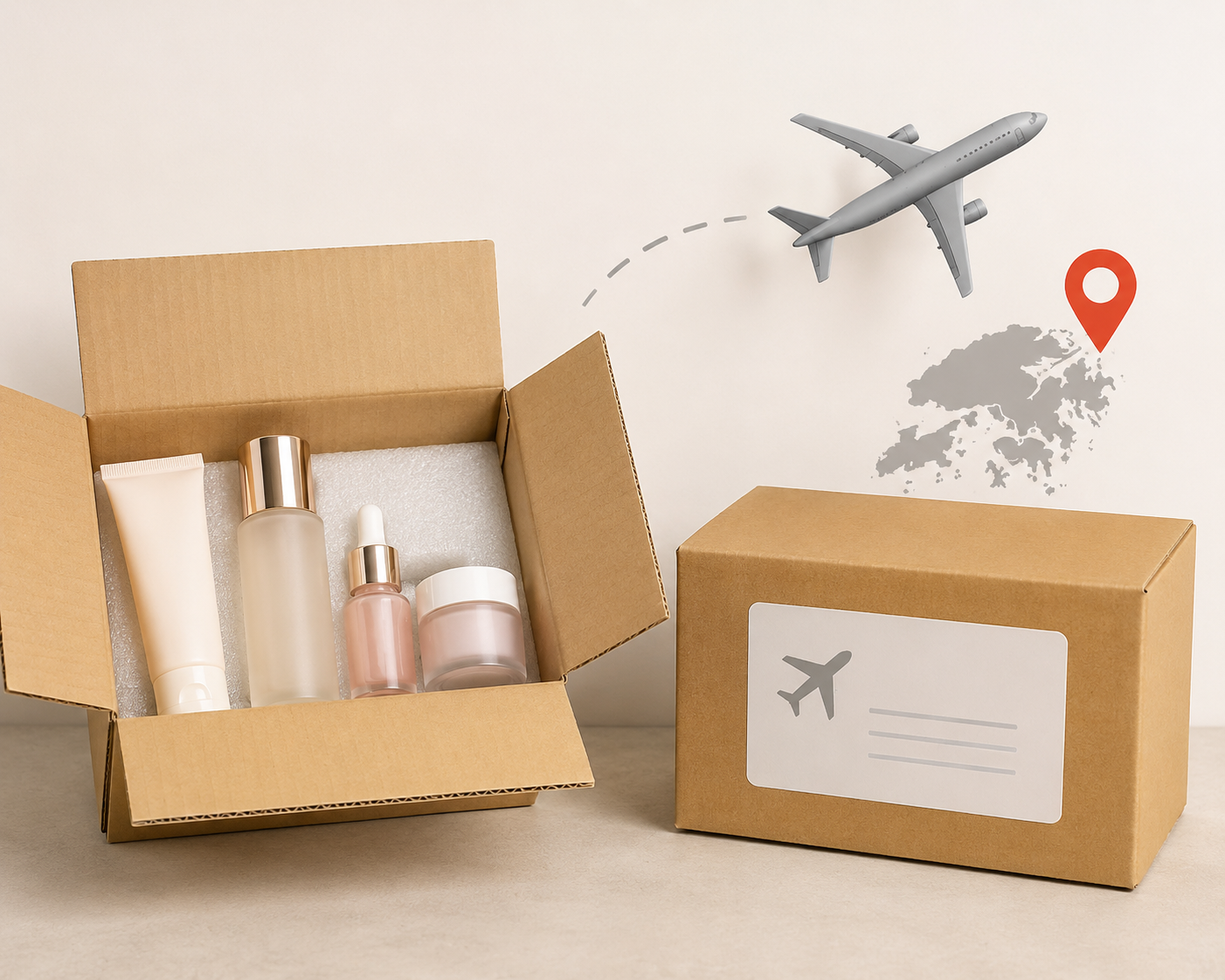 Gửi mỹ phẩm đi Hong Kong bằng ePacket có được không?