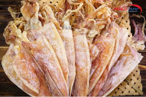 Mực khô gửi đi Hồng Kông. Mực khô gửi đi Hồng Kông.