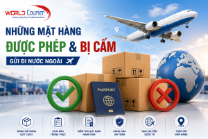 Những mặt hàng nào được phép và bị cấm gửi đi nước ngoài?