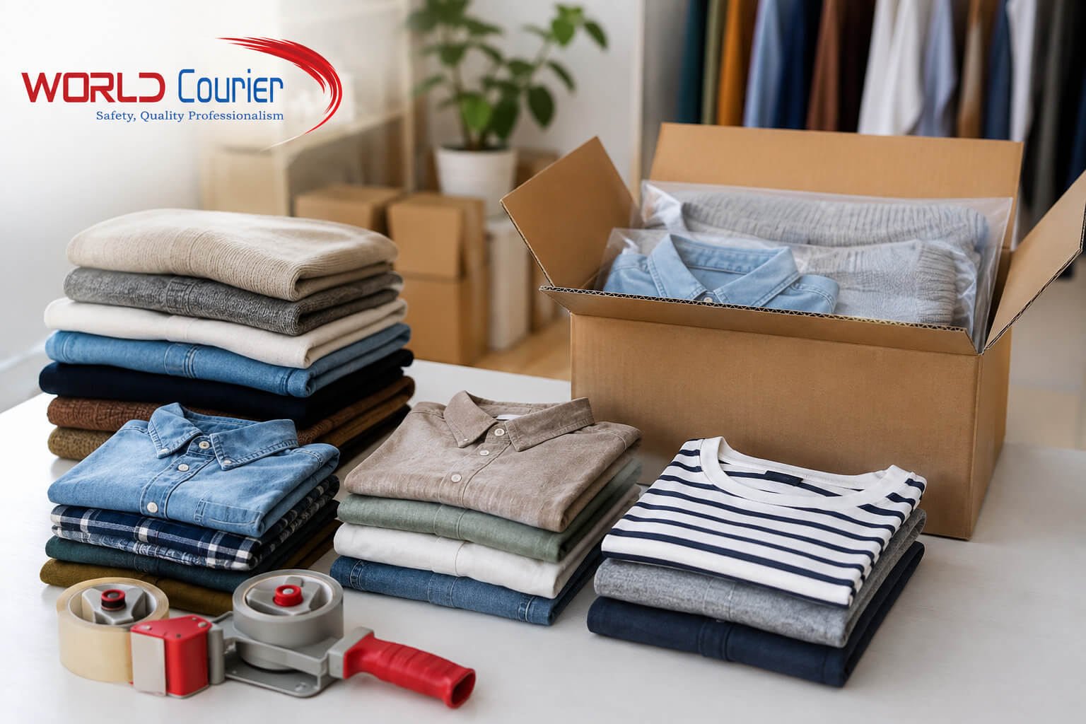 Gửi quần áo đi Hồng Kông: Quy cách đóng gói và vận chuyển Gửi quần áo đi Hồng Kông: Quy cách đóng gói và vận chuyển