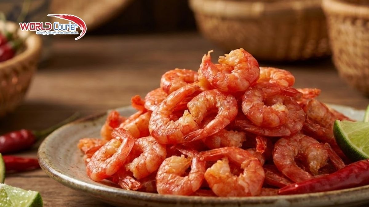Gửi tôm khô đi Hồng Kông cần đóng gói như thế nào?